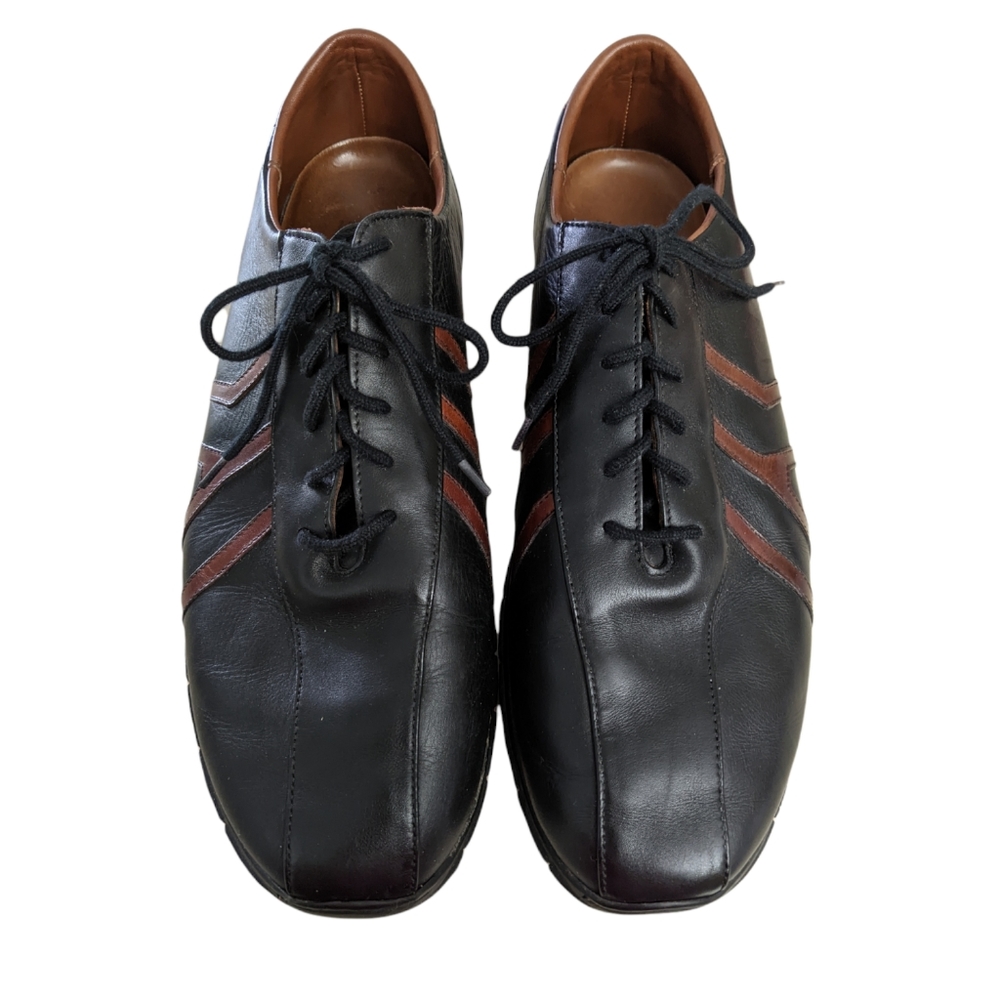 Allen Edmonds Traveler Sneaker Style Oxford Men 13B Black Brown 76007